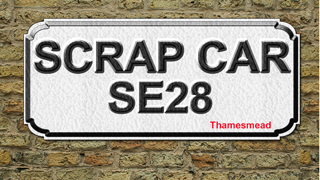 scrap car SE28